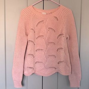 Pink sweater